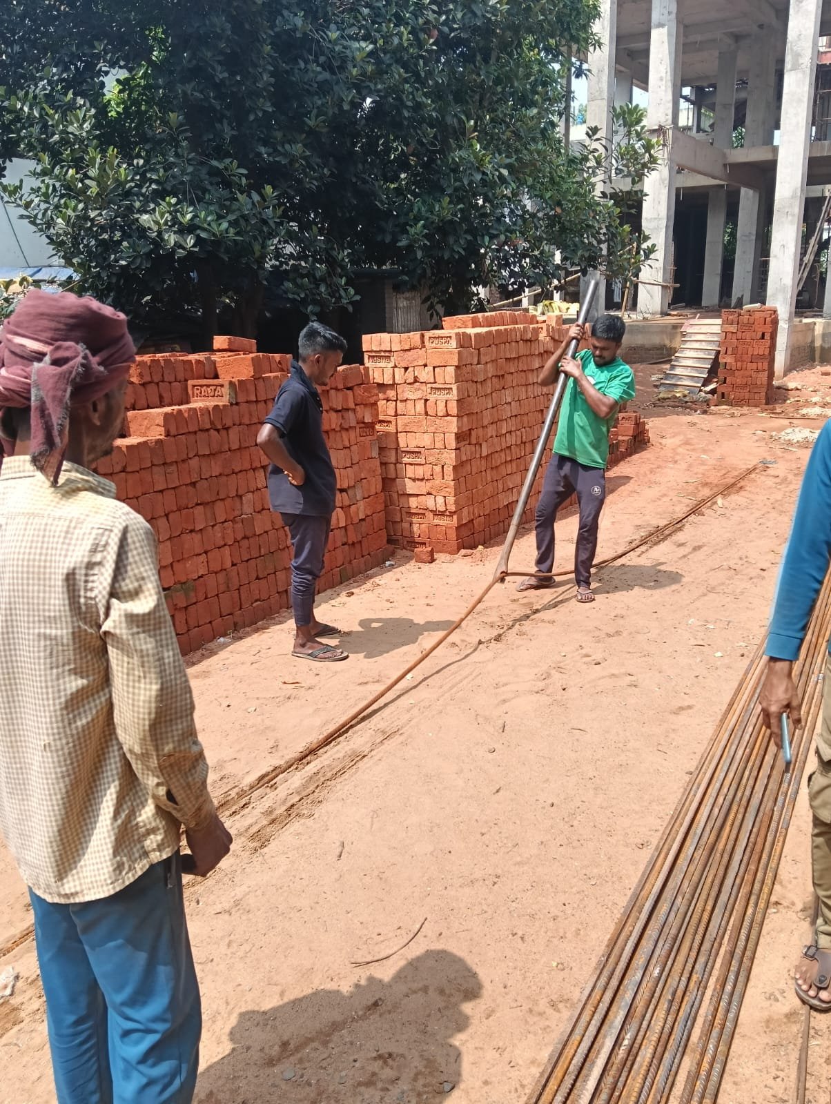 Materials and site team